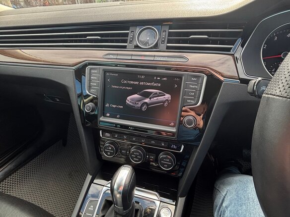 2015 Volkswagen Passat B8, синий, 1750000 рублей - вид 14