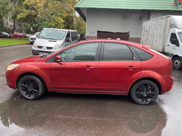 2008 Ford Focus II Рестайлинг, красный, 370000 рублей - вид 7