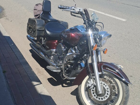 2006 Yamaha XVS650 Drag Star, красный, 530000 рублей - вид 5