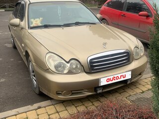 2001 Hyundai Sonata IV (EF) Рестайлинг, золотистый, 290000 рублей, вид 2