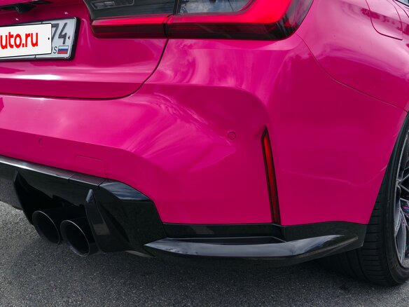 2022 BMW M3 Competition Package VI (G80), розовый, 7750000 рублей - вид 38