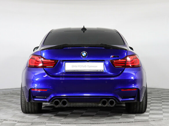 2020 BMW M4 Competition Package F82/F83 Рестайлинг, синий, 5500000 рублей - вид 3