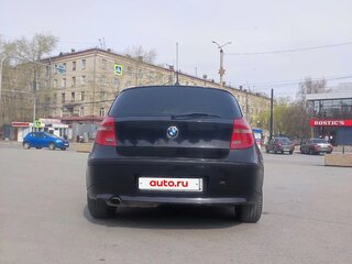 2007 BMW 1 серии 118i I (E81/E82/E87/E88) Рестайлинг, чёрный, 890000 рублей, вид 5