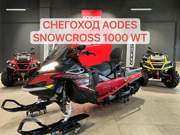 2025 AODES (Odes) Snowcross 1000, красный, 1195000 рублей
