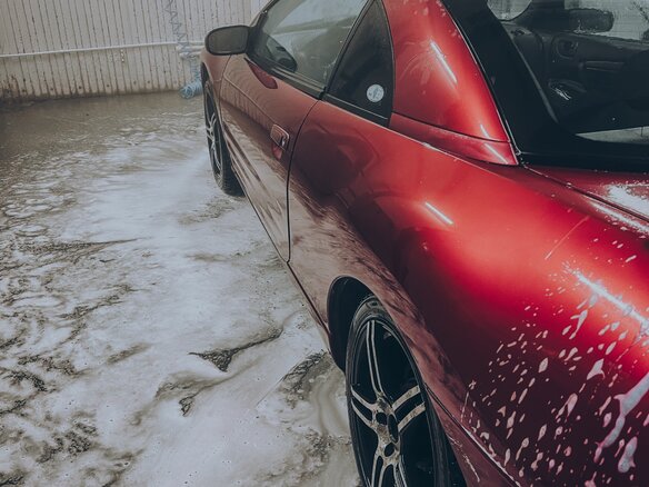 2002 Mitsubishi Eclipse III, пурпурный, 500000 рублей - вид 6