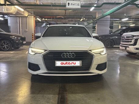 2020 Audi A6 45 TFSI V (C8), белый, 3800000 рублей, вид 3
