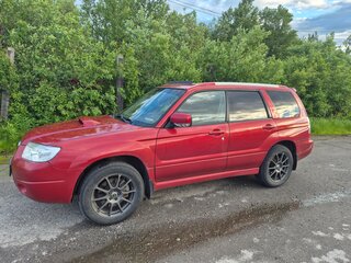 2007 Subaru Forester II Рестайлинг, красный, 810000 рублей, вид 5