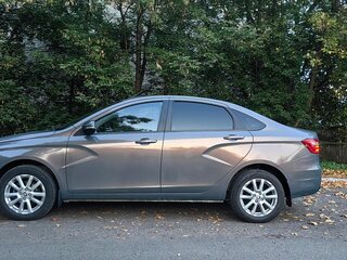 2016 Lada (ВАЗ) Vesta I, серый, 800000 рублей, вид 4