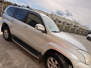 2006 Toyota Land Cruiser Prado 120 Series, серебристый, 1420000 рублей, вид 4