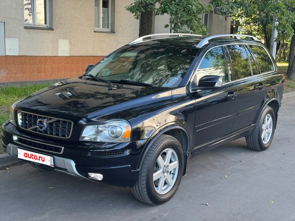 2012 Volvo XC90 I Рестайлинг, чёрный