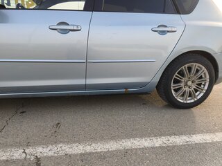 2007 Mazda 3 I (BK) Рестайлинг, голубой, 600000 рублей, вид 5