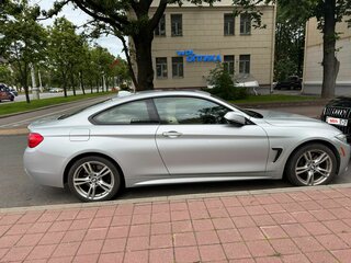 2017 BMW 4 серии 430i xDrive F32/F33/F36 Рестайлинг, серебристый, 2200000 рублей, вид 2