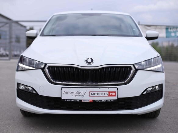 2021 Skoda Rapid II, белый - вид 1