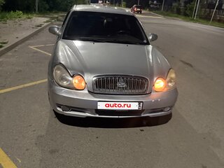 2002 Hyundai Sonata IV (EF) Рестайлинг, серый, 279999 рублей, вид 4