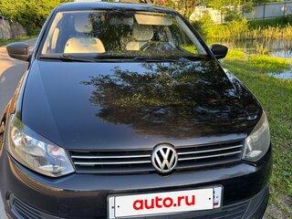 2012 Volkswagen Polo V, чёрный, 730000 рублей, вид 1