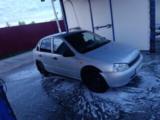 2008 Lada (ВАЗ) Kalina I, жёлтый, 150000 рублей, вид 2