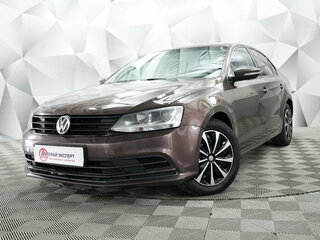 2015 Volkswagen Jetta VI Рестайлинг, коричневый, 1150000 рублей, вид 1