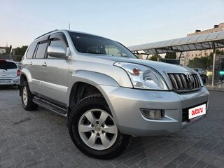 2008 Toyota Land Cruiser Prado 5-speed 120 Series Рестайлинг, серебристый, 2500000 рублей, вид 5