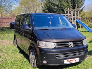2012 Volkswagen Multivan T5 Рестайлинг, чёрный, 1870000 рублей, вид 3