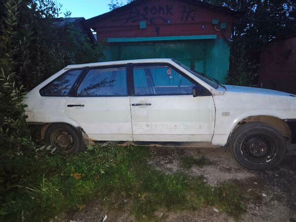 1996 Lada (ВАЗ) 2109, белый - вид 2