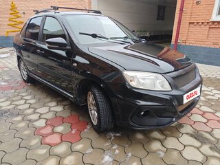 2015 Lada (ВАЗ) Granta I, чёрный, 495000 рублей, вид 1