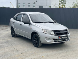 2012 Lada (ВАЗ) Granta I, серебристый, 187000 рублей, вид 3