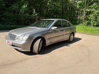 2004 Mercedes-Benz C-Класс 180 II (W203), серый, 500000 рублей, вид 1