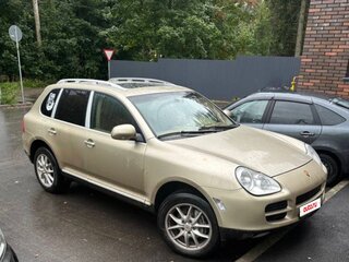2003 Porsche Cayenne I (955), бежевый, 1100000 рублей, вид 2