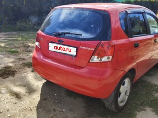 2007 Chevrolet Aveo I, красный, 290000 рублей, вид 5