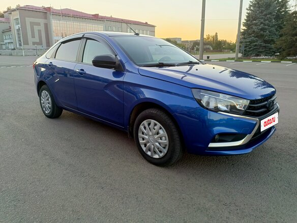 2021 Lada (ВАЗ) Vesta I, синий, 1129999 рублей - вид 14