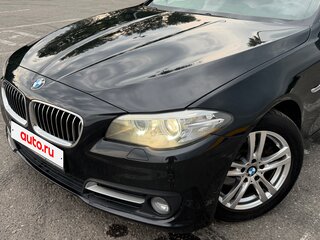 2014 BMW 5 серии 520i VI (F10/F11/F07) Рестайлинг, чёрный, 1850000 рублей, вид 2