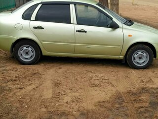 2006 Lada (ВАЗ) Kalina I, зелёный, 220000 рублей, вид 2