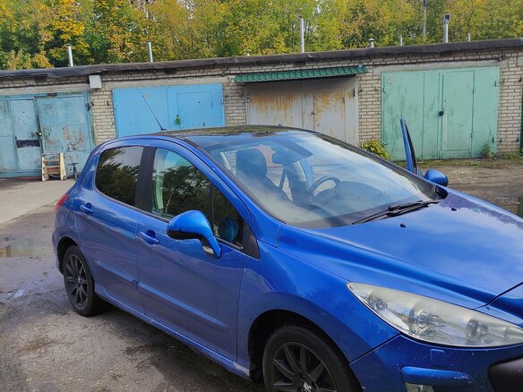 2009 Peugeot 308 I, синий, 350000 рублей - вид 2