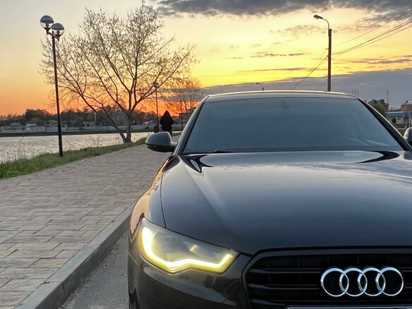 2014 Audi A6 IV (C7), чёрный, 1630000 рублей - вид 7