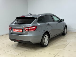 2018 Lada (ВАЗ) Vesta SW I, серебристый, 865000 рублей, вид 4