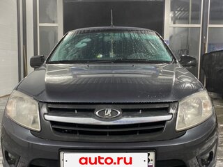 2015 Lada (ВАЗ) Granta I, серебристый, 465000 рублей, вид 2