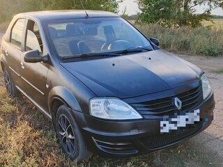 2013 Renault Logan I Рестайлинг, чёрный, 260000 рублей, вид 3