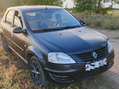 2013 Renault Logan I Рестайлинг, чёрный, 260000 рублей, вид 3