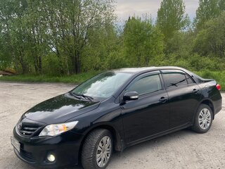 2011 Toyota Corolla X (E140, E150) Рестайлинг, чёрный, 855000 рублей, вид 2