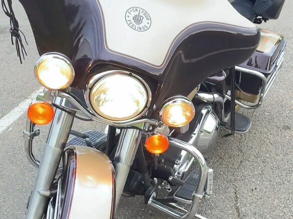 1998 Harley-Davidson Electra Glide, коричневый, 850000 рублей