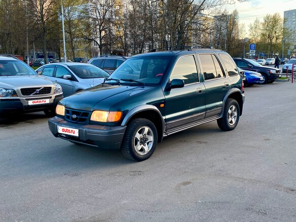 2001 Kia Sportage I, зелёный - вид 1
