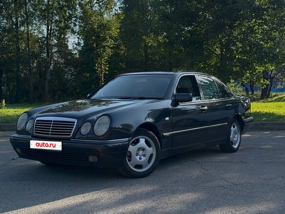 1998 Mercedes-Benz E-Класс 240 II (W210, S210), чёрный, 515000 рублей - вид 15