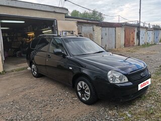 2012 Lada (ВАЗ) Priora I, чёрный, 399000 рублей, вид 4