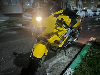 1998 Honda VTR 1000, жёлтый, 330000 рублей, вид 1