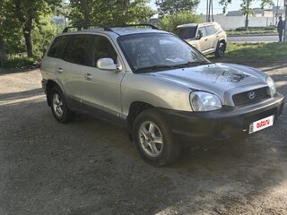 2003 Hyundai Santa Fe I, серебристый, 500000 рублей, вид 2