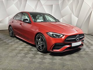 2022 Mercedes-Benz C-Класс 200 V (W206), красный, 4750000 рублей, вид 3