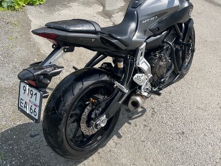 2015 Yamaha MT-07 (FZ-07), чёрный, 660000 рублей, вид 2