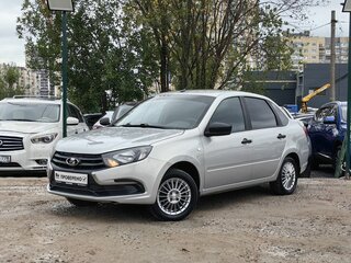 2020 Lada (ВАЗ) Granta I Рестайлинг, серебристый, 469000 рублей, вид 1