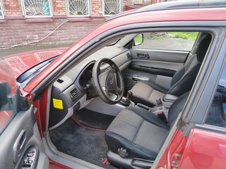 2007 Subaru Forester II Рестайлинг, красный, 800000 рублей, вид 5
