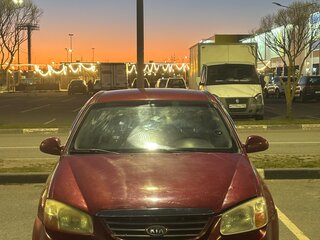 2007 Kia Cerato I Рестайлинг, красный, 300000 рублей, вид 4